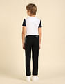 U.S. Polo Assn. Kids Boys Mid Rise Slim Fit Clean Look Jeans