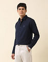 U.S. Polo Assn. Tailored Fit Solid Pure Cotton Shirt
