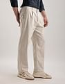 Calvin Klein Jeans Tapered-Fit Solid Mid Rise Trouser