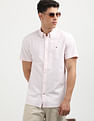 Tommy Hilfiger Stretch Short Sleeve Oxford Shirt