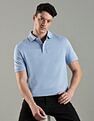 Tommy Hilfiger Solid Regular Fit Cotton Polo T-Shirt