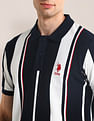 U.S. Polo Assn. Vertical Striped Slim Fit Polo Shirt