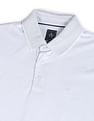 Arrow Mercerised Cotton Jacquard Polo Shirt