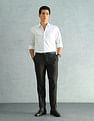 Arrow Slim Fit Checked Smart Formal Shirt