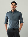 Arrow Manhattan Slim Fit Pure Cotton Satin Shirt
