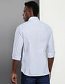 Tommy Hilfiger Textured Stripe Cotton Shirt