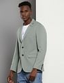 Tommy Hilfiger Notch Lapel Collar Dobby Blazer