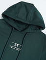 Flying Machine Brand Print Hooded Sweatshirt