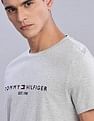 Tommy Hilfiger Mens Grey Logo T-Shirt
