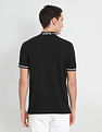 U.S. Polo Assn. Denim Co. Stand Collar Stretchable Polo Shirt