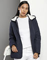 Tommy Hilfiger Detachable Hood Quilted Jacket