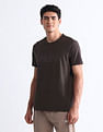 USPA Active Brand Embossed Slim Fit T-Shirt