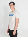 U.S. Polo Assn. Denim Co. Crew Neck Brand Print Heathered T-Shirt