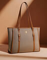 U.S. Polo Assn. Millie Monogram Tote Bag
