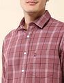 U.S. Polo Assn. Grid Tattersall Checked Tailored Fit Shirt