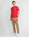 U.S. Polo Assn. Denim Co. Cotton Solid Polo Shirt
