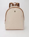 Tommy Hilfiger Logo Beige Pvc Backpack