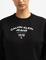 Calvin Klein Varsity Logo Crew Neck Sweatshirt