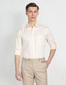 Arrow Geometric Pattern Dobby Shirt