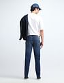 Flying Machine Slash Slim Tapered Fit Jeans