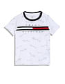 Tommy Hilfiger Kids Boys Logo Regular-Fit Cotton T-Shirt