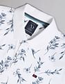 AD by Arvind Real Deal Tropical Print Polo Shirt