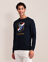 U.S. Polo Assn. Brand Printed Regular Fit Sweater