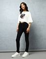 Flying Machine Women High Rise Betty Slim Fit Jeggings