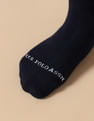 U.S. Polo Assn. Boys High-Ankle Length KS002 Socks - Pack Of 3