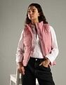 Tommy Hilfiger Slim Fit Polyester High Neck Puffer Jacket