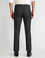 Arrow Slim Fit Solid Trousers