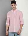 Tommy Hilfiger Solid Pigment Dyed Linen Shirt