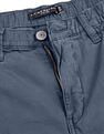 Flying Machine Mid Rise Solid Cargo Joggers