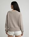 Calvin Klein Jeans Embro Badge V Neck Sweater