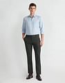 Arrow Hudson Tailored Fit Dobby Trousers