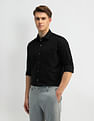 Arrow Horizontal Stripe Slim Fit Shirt