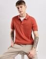 Calvin Klein Jeans Solid Slim Fit Cotton Polo Shirt