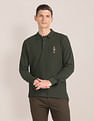 U.S. Polo Assn. Long Sleeve Solid Polo Shirt