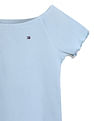 Tommy Hilfiger Kids Girls Boat Neck Ribbed T-Shirt