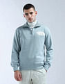 Flying Machine Solid High Neck Sweatshirt