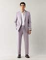 Arrow Tailored Fit Solid Two Piece Suit