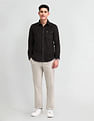 U.S. Polo Assn. Denim Co. Textured Slim Fit Shirt