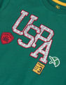 U.S. Polo Assn. Kids Brand Printed Regular Fit Sweatshirt