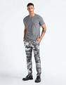 Flying Machine Slim Tapered Camouflage Trousers
