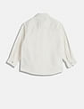 Tommy Hilfiger Kids Boys Solid Regular-Fit Cotton Shirt