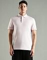 Tommy Hilfiger Kids Solid Regular Fit Cotton Polo T-Shirt