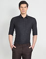 Arrow Horizontal Stripe Dobby Formal Shirt