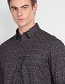 Arrow Sports Floral Print Cotton Casual Shirt