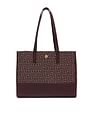 Tommy Hilfiger Brand Monogram Shopping Bags & Totes