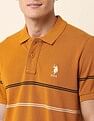 U.S. Polo Assn. Horizontal Striped Classic Polo Shirt